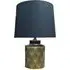 Ceramic Table Lamp with Shade - Black