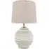 Fabric Shade Table Lamp with Inline Switch - Multi