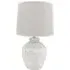 Fabric Shade Table Lamp with Inline Switch - Multi