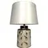 Giraffe Pattern Ceramic Table Lamp with Shade - Multi