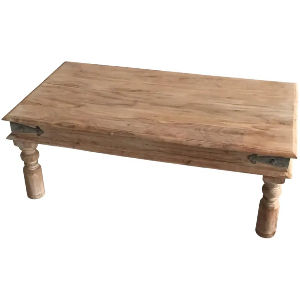 Rectangular Coffee Table - Brown, Wood