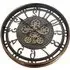Round Gear Wall Clock 55cm - Gold
