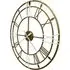 Round Wall Clock 60cm - Gold, White