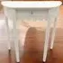 Single Drawer Console Table - Cream, Oak Effect