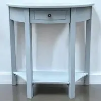 Single Drawer Side Table - Blue