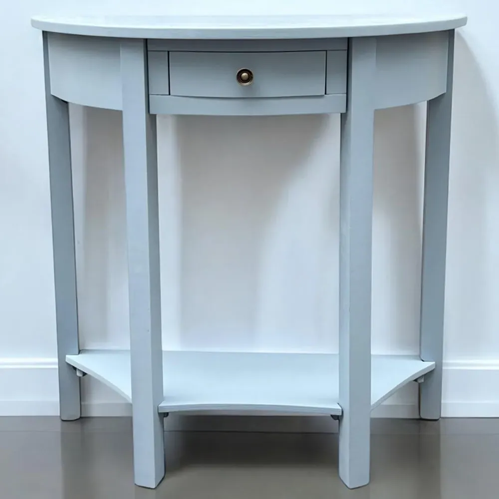 Single Drawer Side Table - Blue