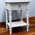 Single Drawer Side Table - Grey