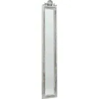 Slim Wall Mirror - Brown