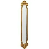 Slim Wall Mirror - Gold