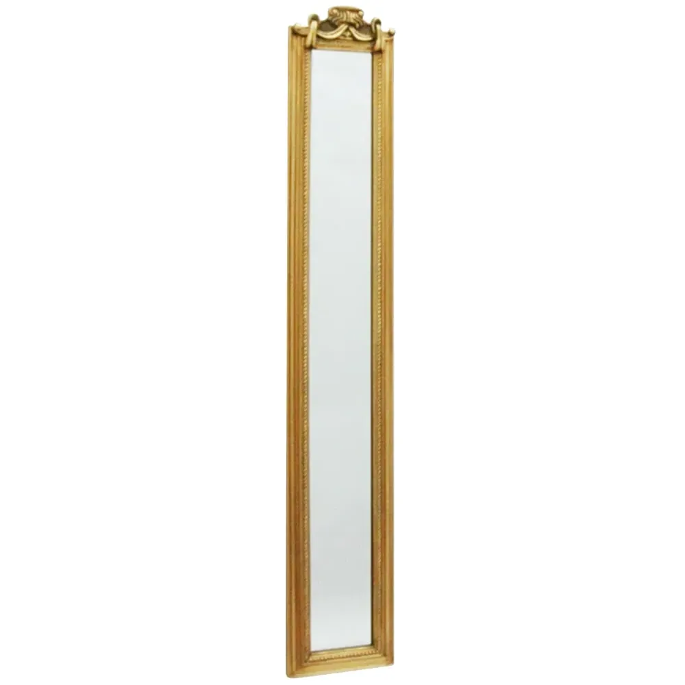 Slim Wall Mirror - Gold image