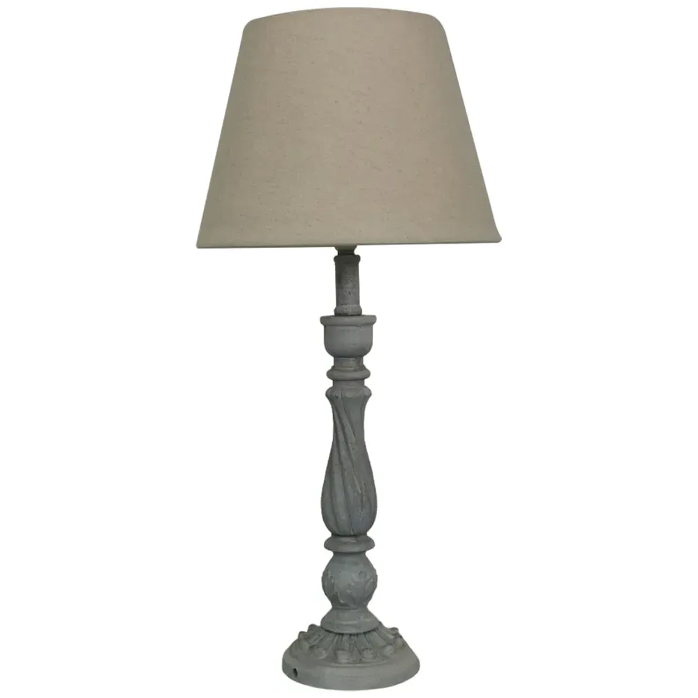 Table Lamp - Cream, Linen