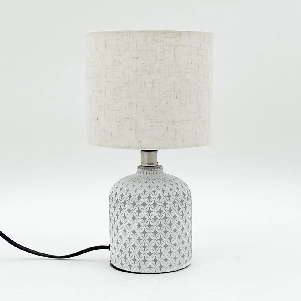 Table Lamp - Grey, Ceramic
