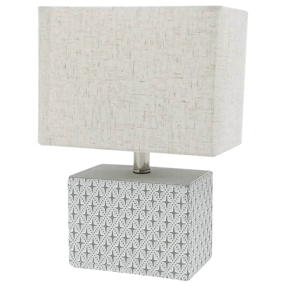 Table Lamp - Grey, Ceramic
