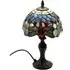 Tiffany Blue Shade Dragonfly Table Lamp - Multi