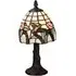 Tiffany Floral Hummingbird Table Lamp - Multi, Stained Glass
