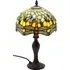 Tiffany Green Shade Dragonfly Table Lamp - Multi
