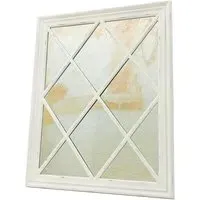Wall Mirror 100 x 180cm - White