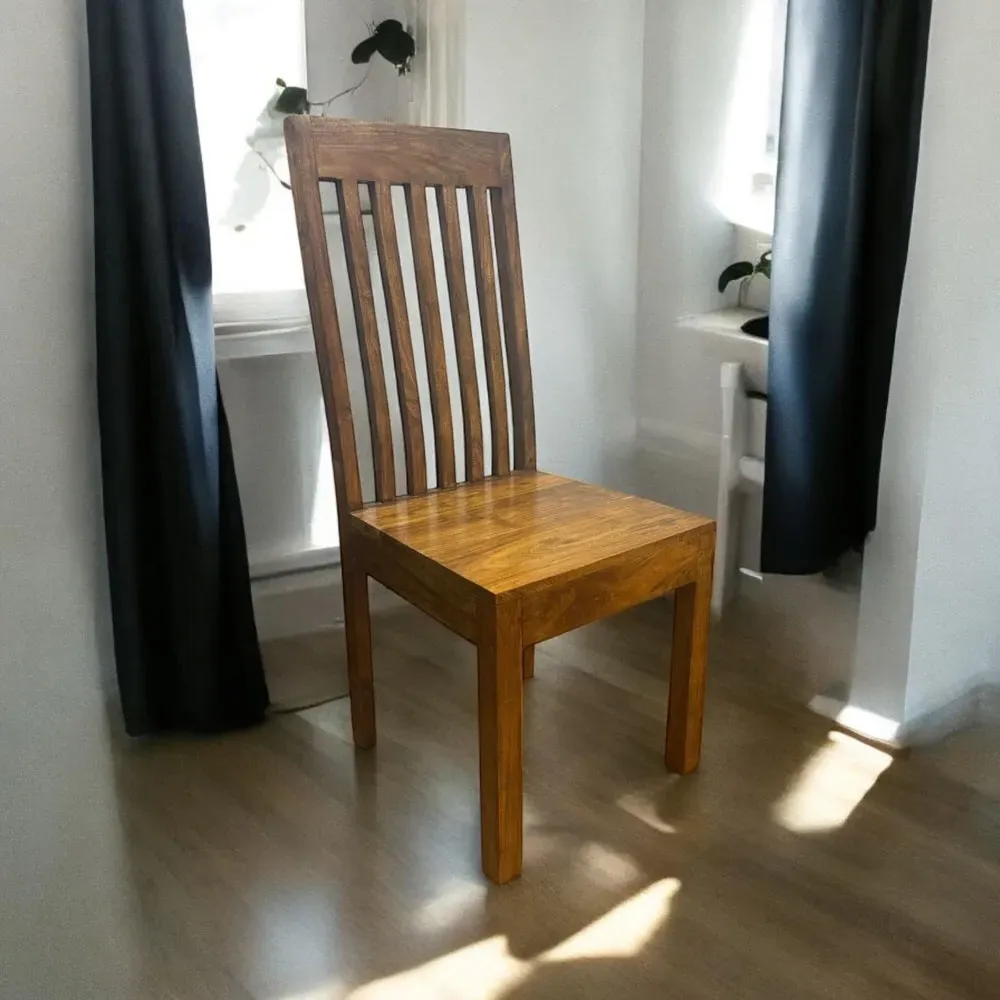 Wooden Chair - Brown