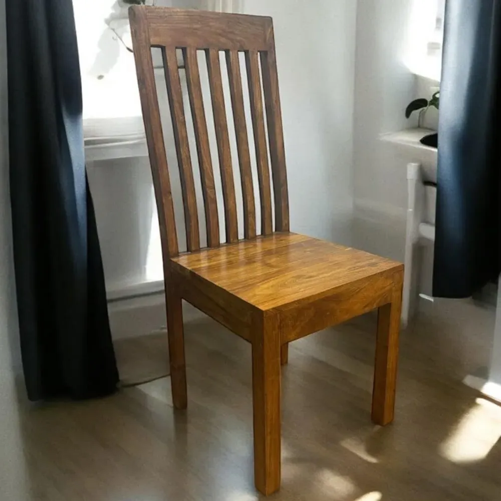 Wooden Chair - Brown