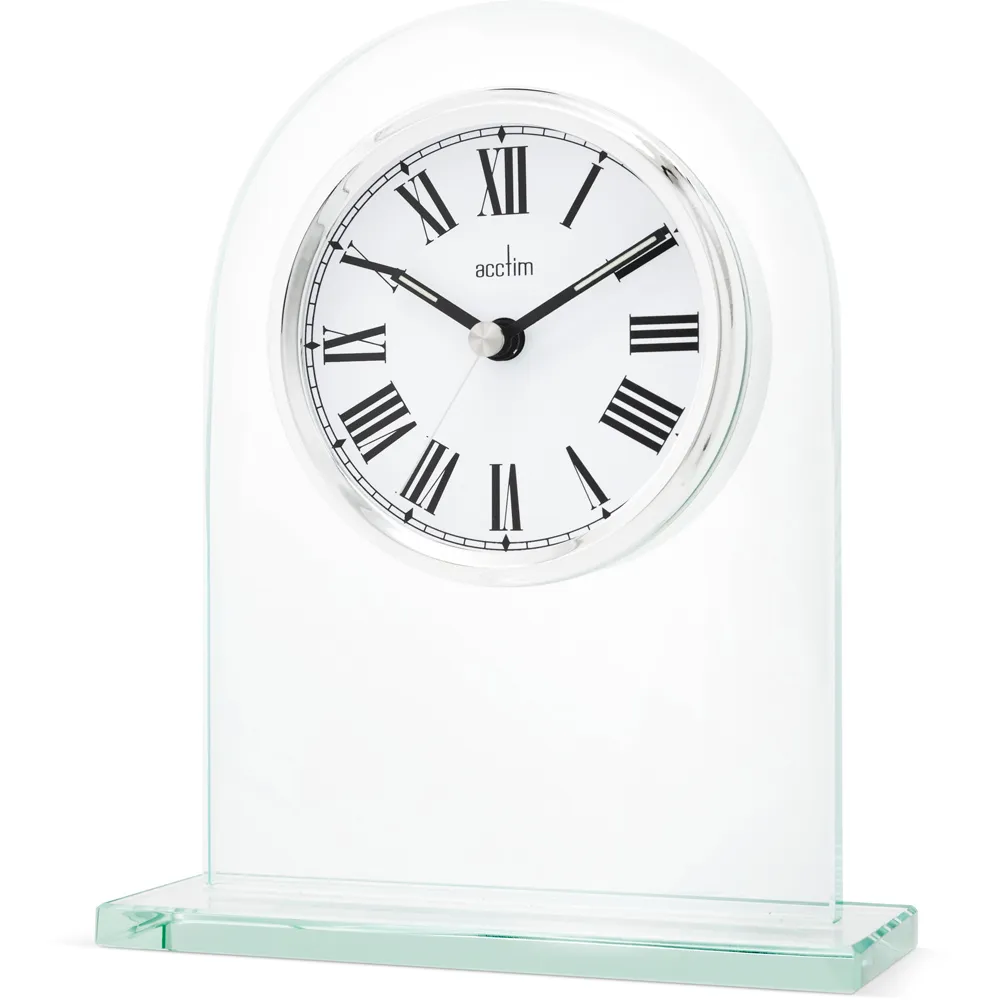 Adelaide Arched Mantel Clock - Multi, Glass