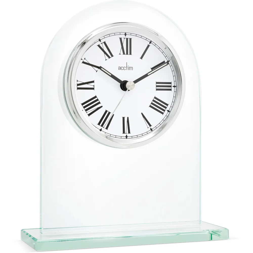Adelaide Arched Mantel Clock - Multi, Glass