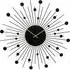 Brielle Starburst Wall Clock - Black