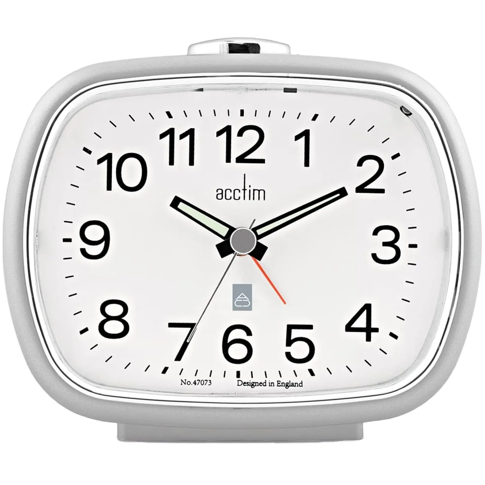 Camille Alarm Clock with Backlight - Grey image