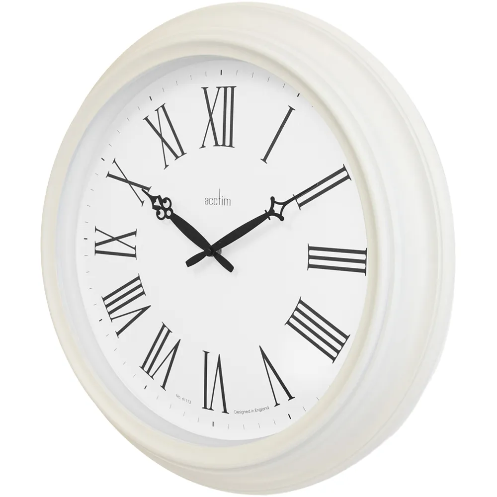 Cheltenham Round Wall Clock - Cream