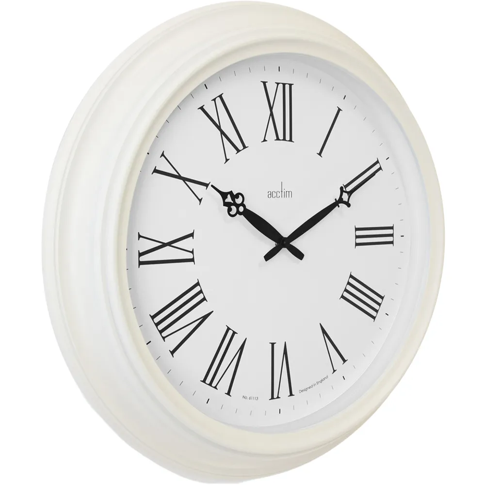 Cheltenham Round Wall Clock - Cream