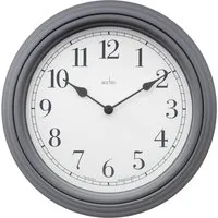 Devonshire Round Wall Clock - Grey