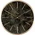 Luxe Round Wall Clock with Marble Effect - Multi