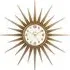 Stella Starburst Wall Clock - Gold