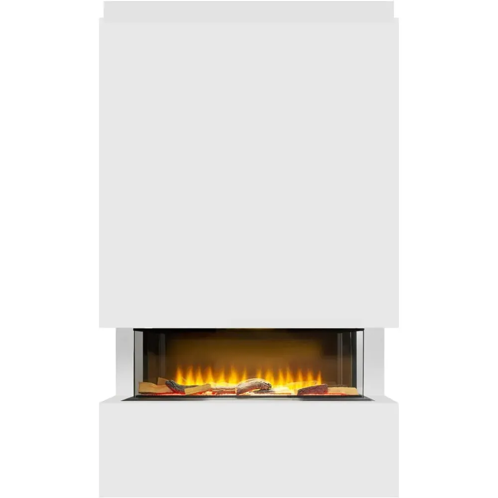 Sahara Pre-Built Panoramic Media Wall - Black image