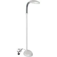 Floor Mounted Reading Lamp - White