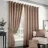 Madison Ring Top Curtain - Cream, Polyester