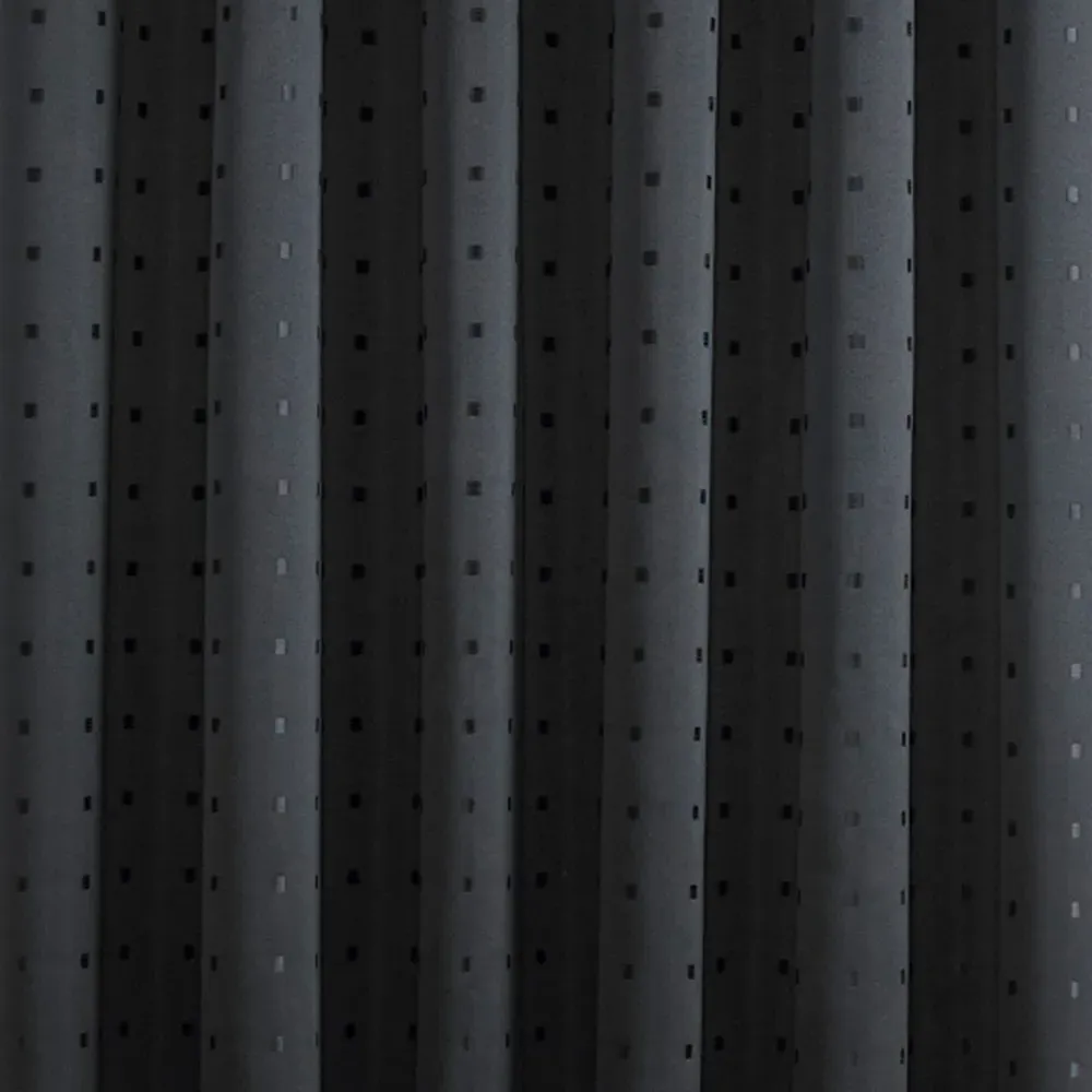 Madison Taped Top Curtains - Black