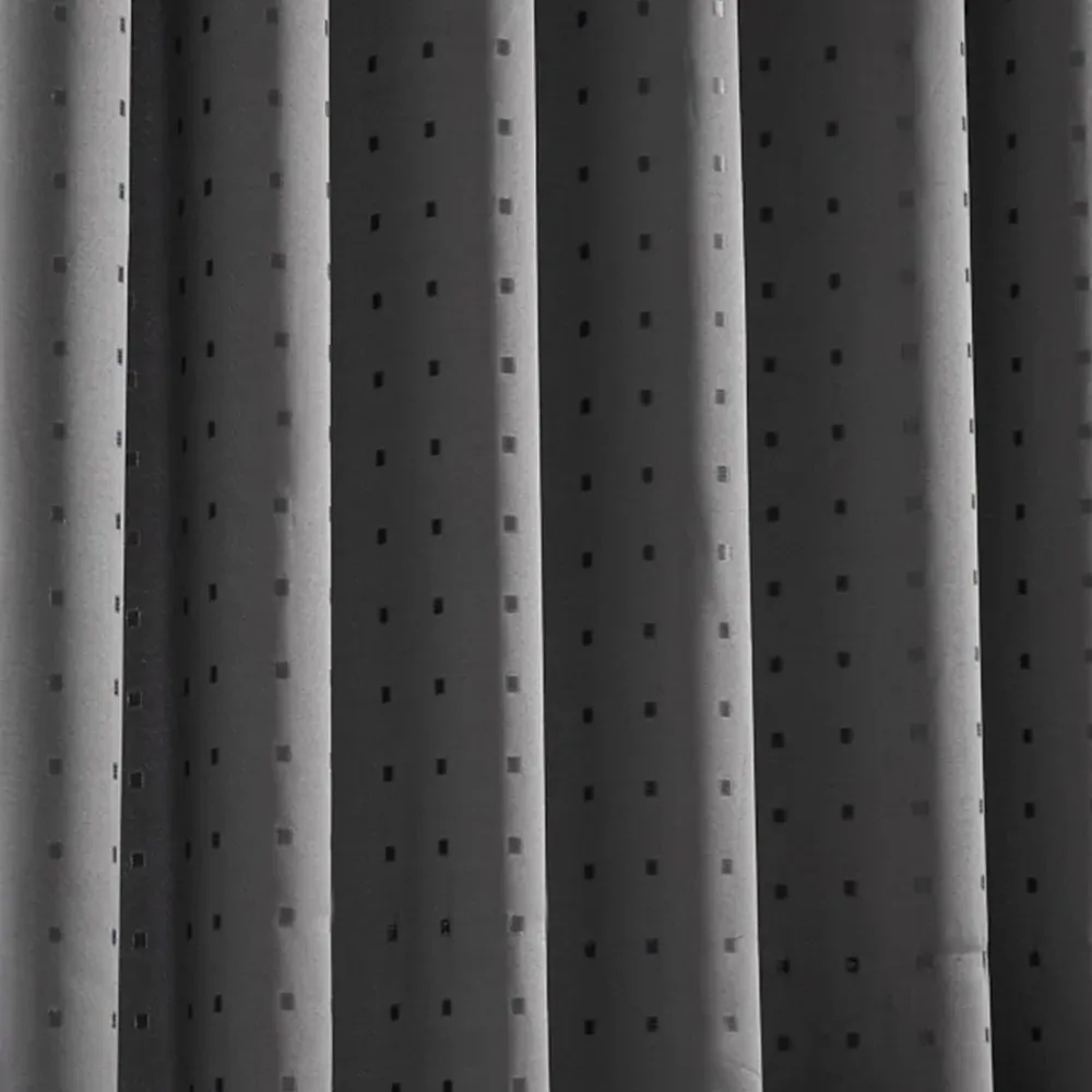 Madison Taped Top Curtains - Charcoal