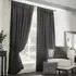 Madison Taped Top Curtains - Charcoal
