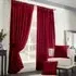 Madison Taped Top Curtains - Red