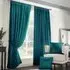 Madison Taped Top Curtains - Teal