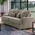City 2-Seater Sofa - Stone, Chenille