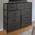 9 Drawer Chest of Drawers - Grey