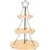 Christmas Tree 3-Tier Cake Stand