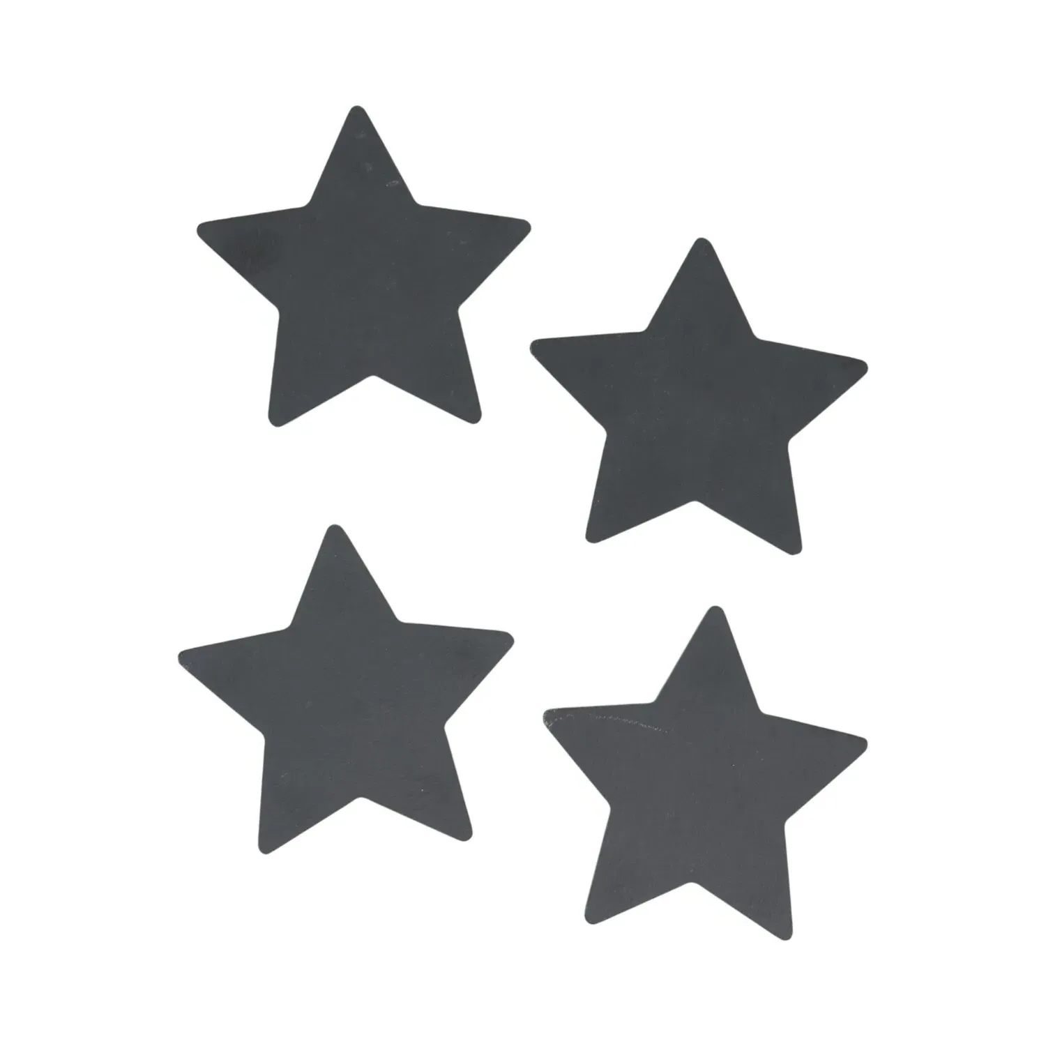 Pack of 4 Star Coasters - Slate