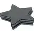 Pack of 4 Star Coasters - Slate