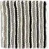 California Monochrome Square Chunky Bobble Bath Mat - Grey