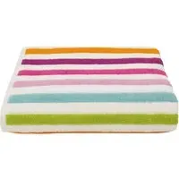 California Striped Bath Sheet - Multi, Cotton