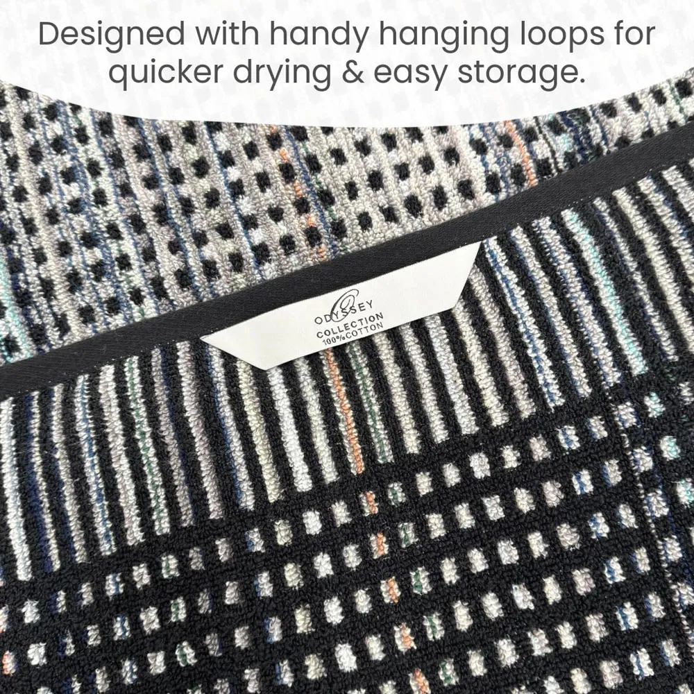 Carnival Bath Sheet 2 Pack - Multi, Recycled Cotton