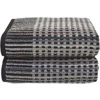 Carnival Bath Towel 2 Pack - Multi, Recycled Cotton