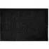 Chenille Non-Slip Bath Mat - Black, Microfibre